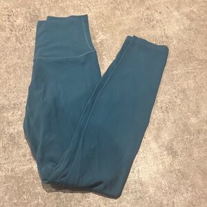 Lululemon Teal Align Leggings